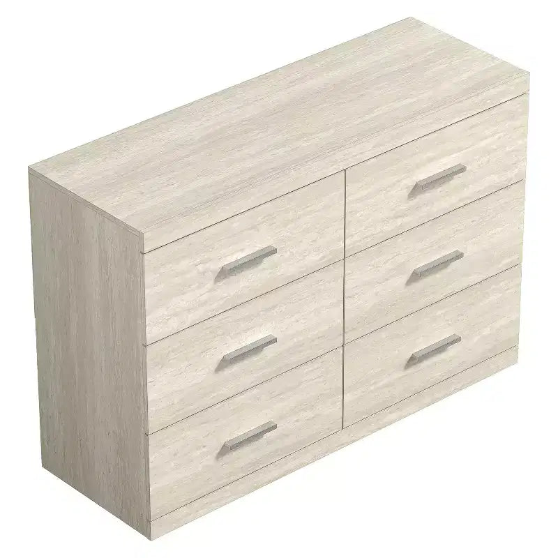 Cassettiera a 6 cassetti (Interlock) - Travertino