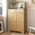 Okak Coffee Bar Cabinet, Storage Cabinet with Drawer and Adjustable Shelf, Accent Cabinet for Kitchen, Dining Room, Bathroom, Entryway