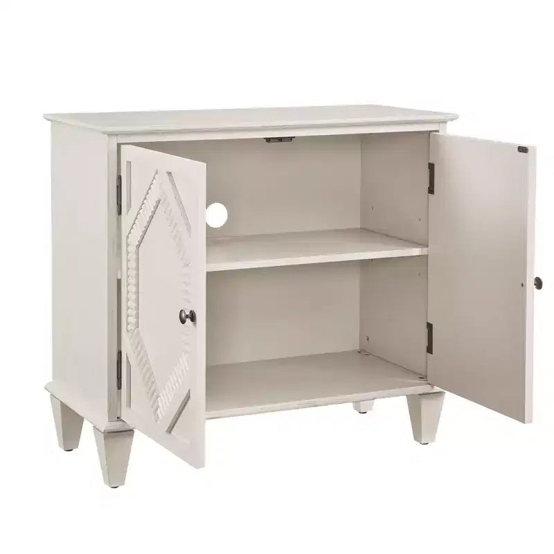 Mobile contenitore retrò da 85,3 cm, mobile da ingresso con 2 ante, mobile decorativo per soggiorno, corridoio, ingresso