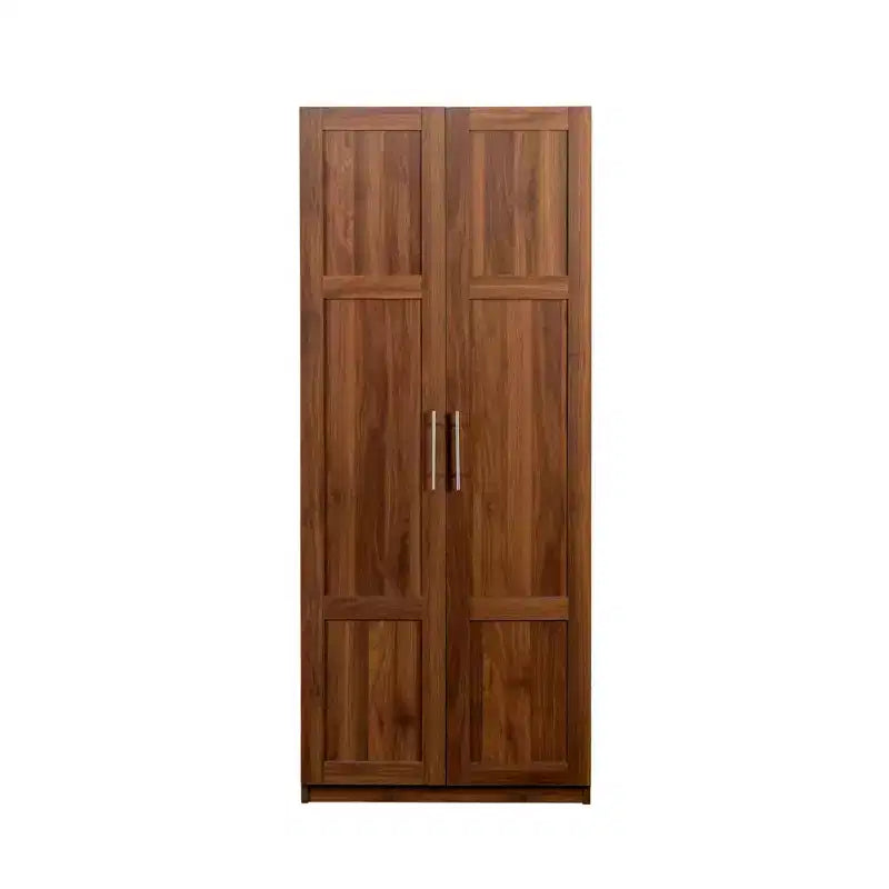 Credenza alta moderna, Mobile dispensa autoportante con 2 ante e 4 ripiani, Mobile contenitore per soggiorno, sala da pranzo, cucina