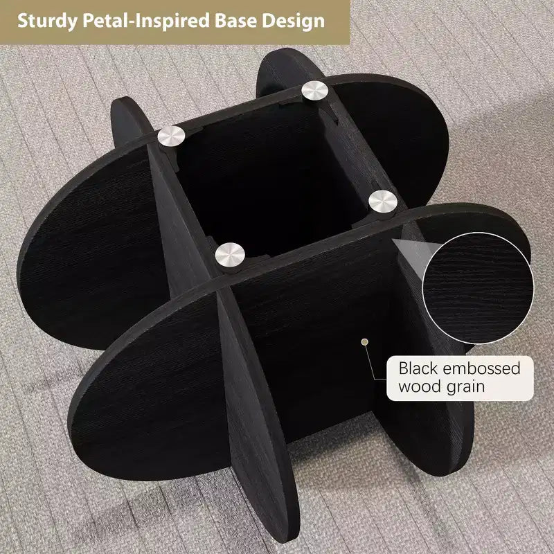 Tavolino da caffè in vetro, tavolino rotondo con struttura geometrica in metallo, tavolino da caffè moderno e minimalista per decorazioni