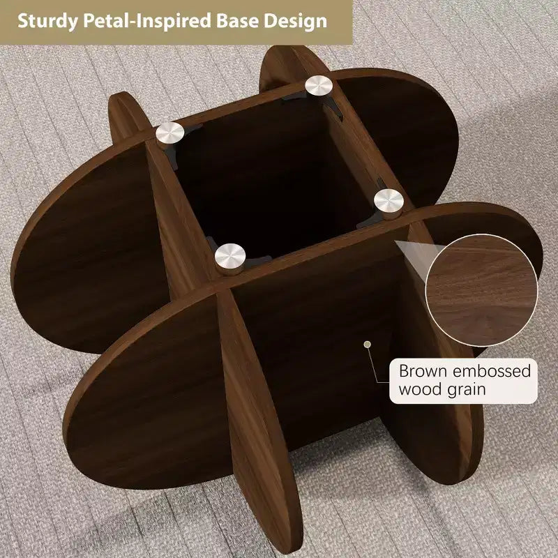 Tavolino da caffè in vetro, tavolino rotondo con struttura geometrica in metallo, tavolino da caffè moderno e minimalista per decorazioni