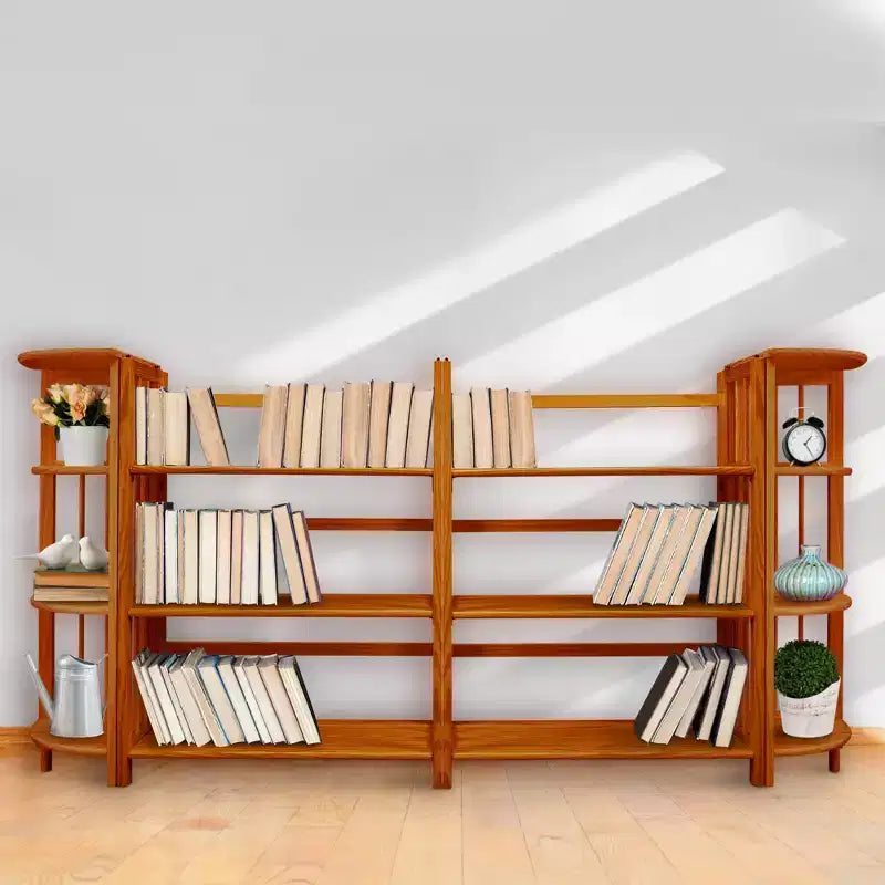 Libreria angolare pieghevole a 4 ripiani