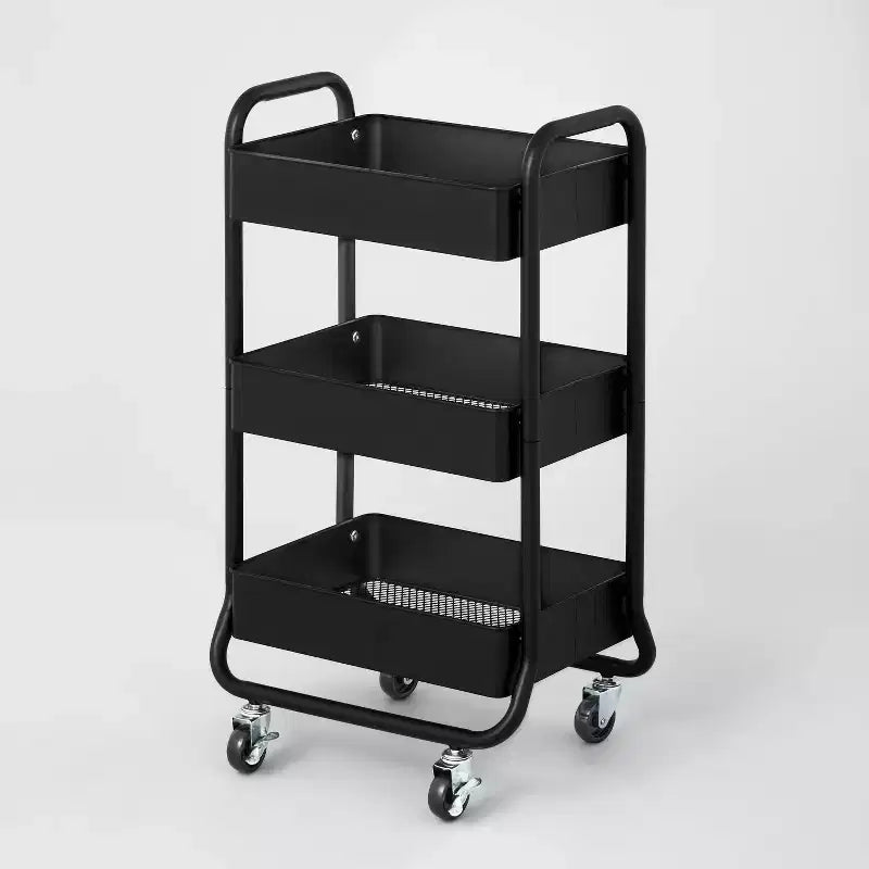 3 Tier Metal Utility Cart - Brightroom